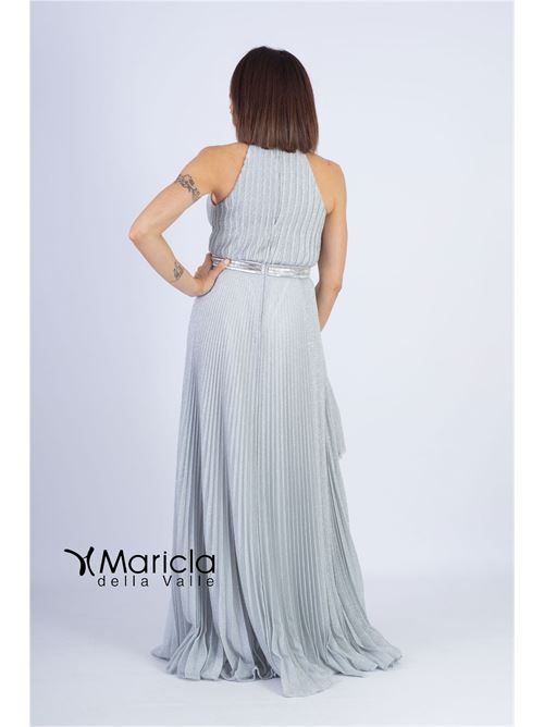 lurex plisse' MARICLA ELEGANCE | JC34614ARGENTO